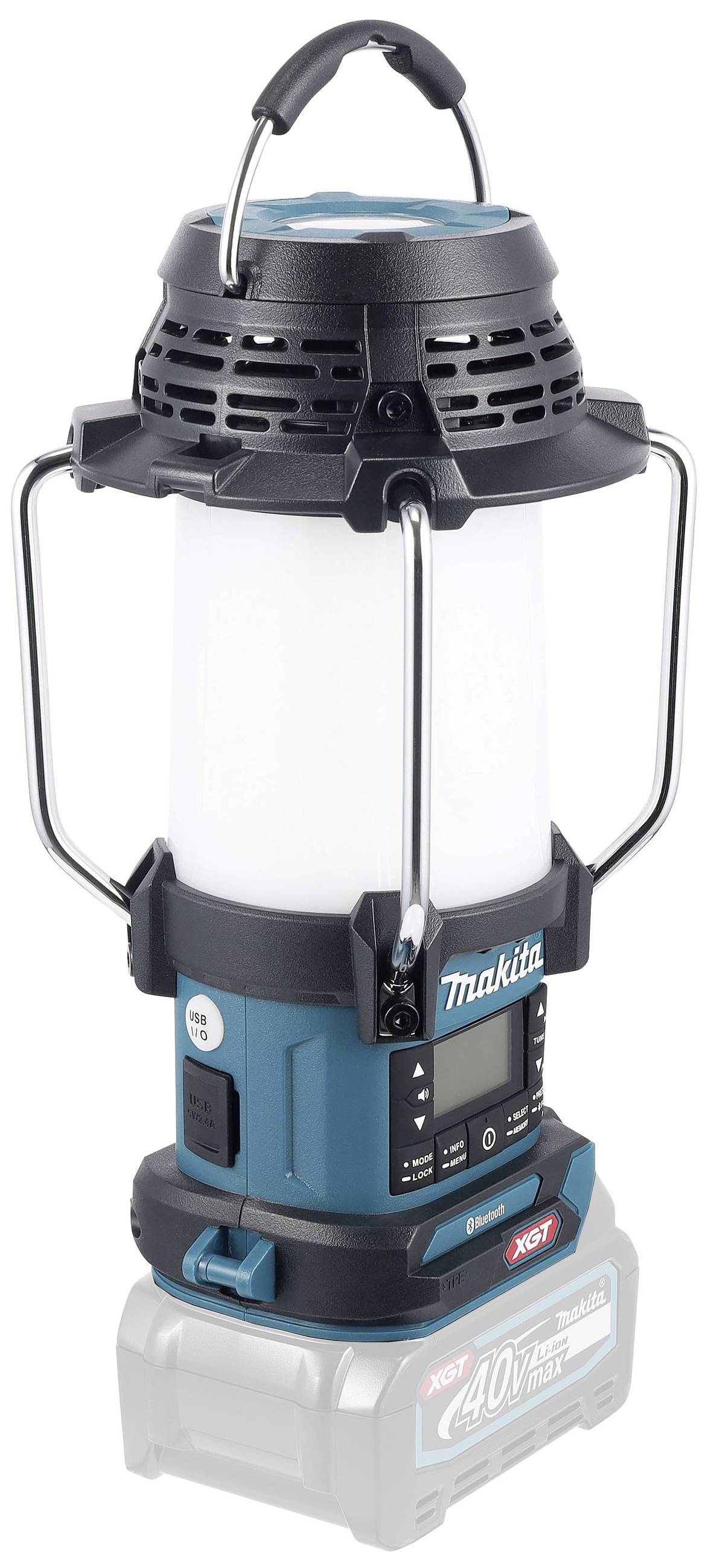 Makita Akku-Radio mit Laterne MR009GZ
