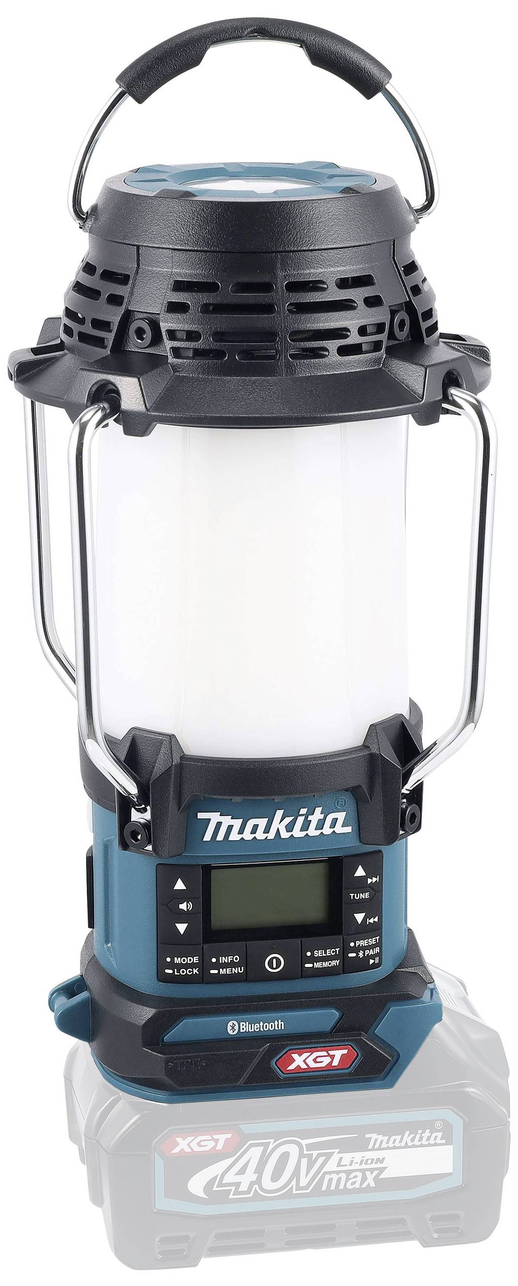 Makita Akku-Radio mit Laterne MR009GZ