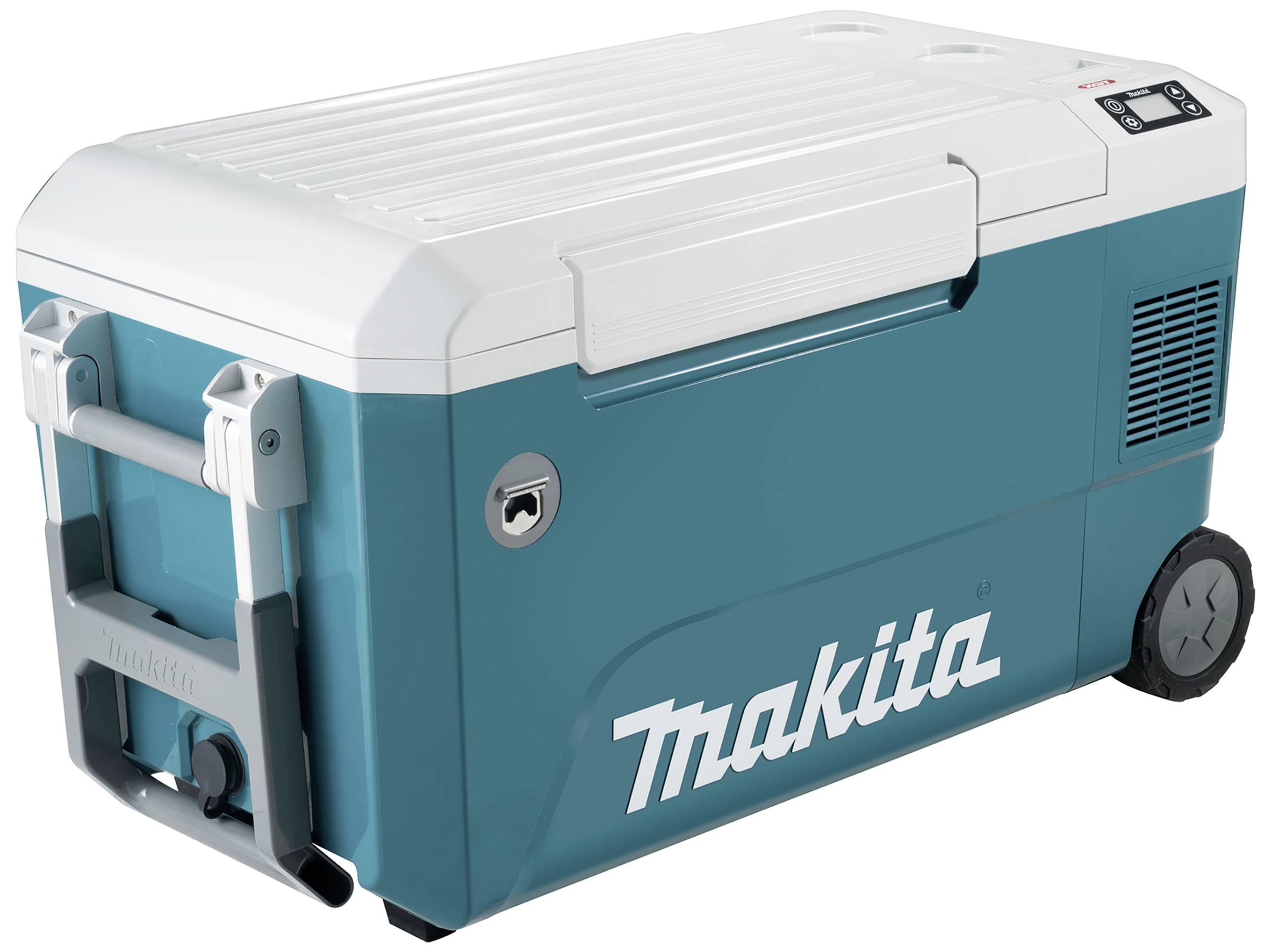Makita CW002GZ01 Akku-Kühlbox & Heizbox 12 V/DC, 18 V/DC, 40 V/DC, 240 V/AC Türkis, Weiß 50l -18°C