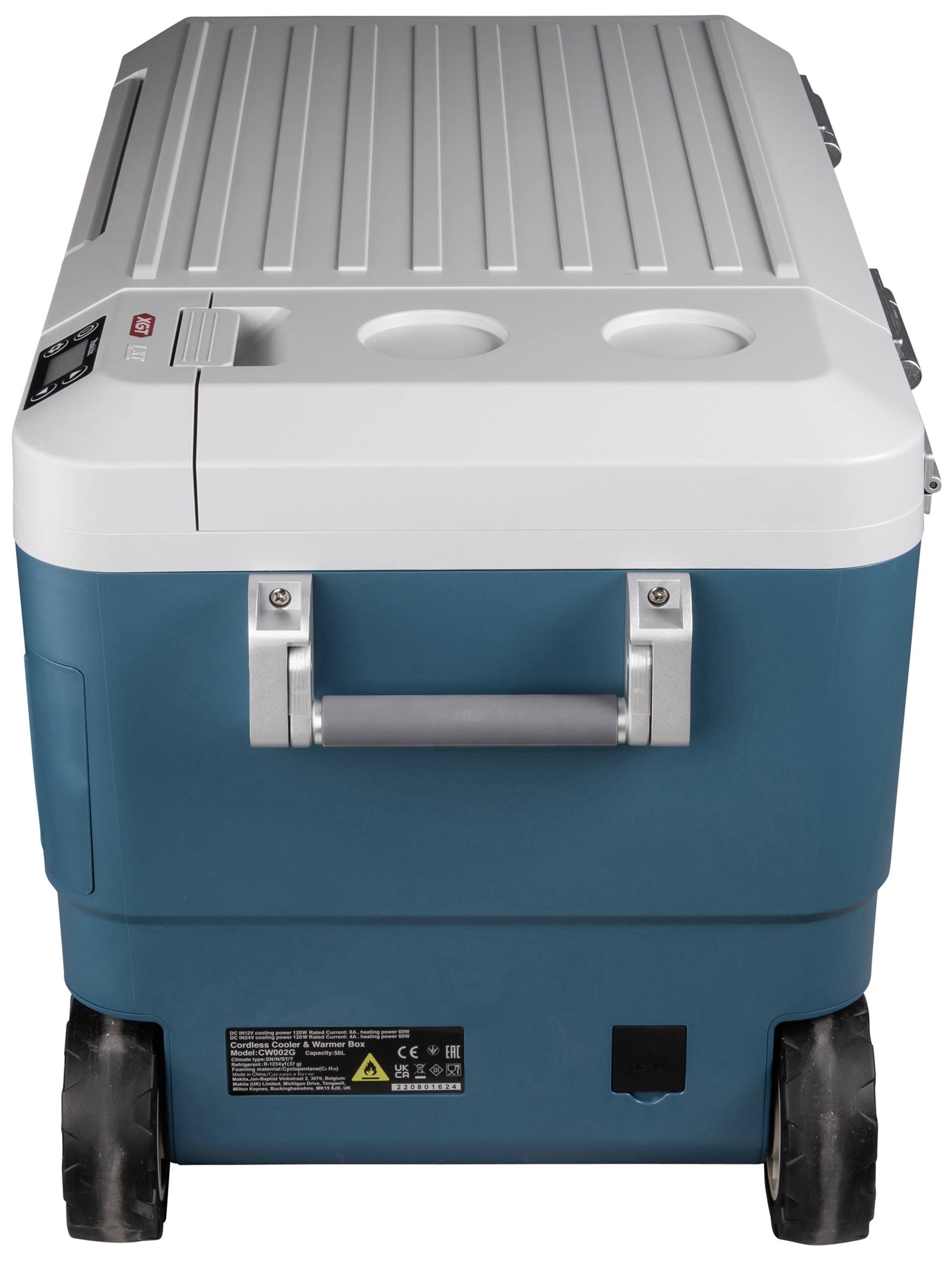 Makita CW002GZ01 Akku-Kühlbox & Heizbox 12 V/DC, 18 V/DC, 40 V/DC, 240 V/AC Türkis, Weiß 50l -18°C