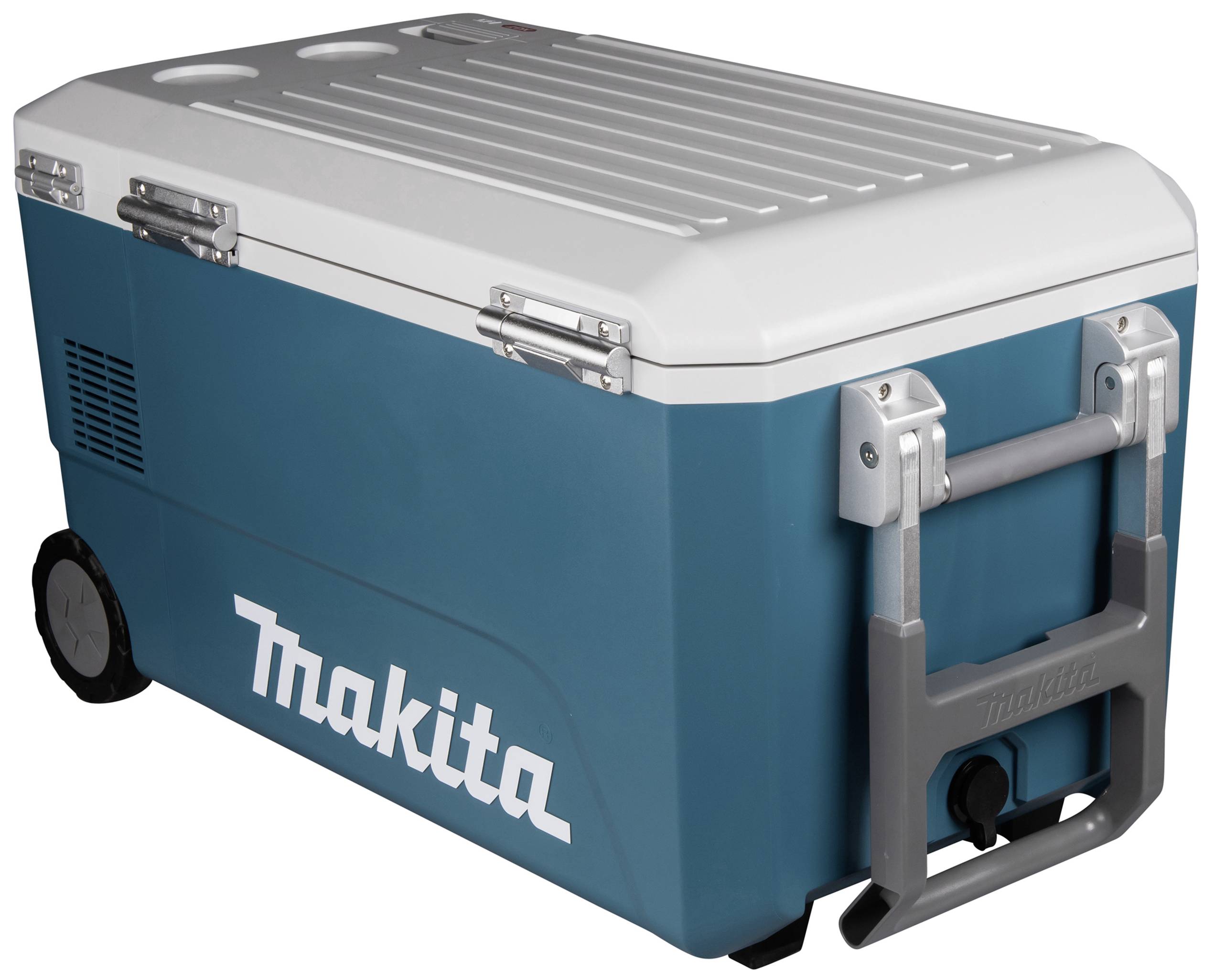 Makita CW002GZ01 Akku-Kühlbox & Heizbox 12 V/DC, 18 V/DC, 40 V/DC, 240 V/AC Türkis, Weiß 50l -18°C