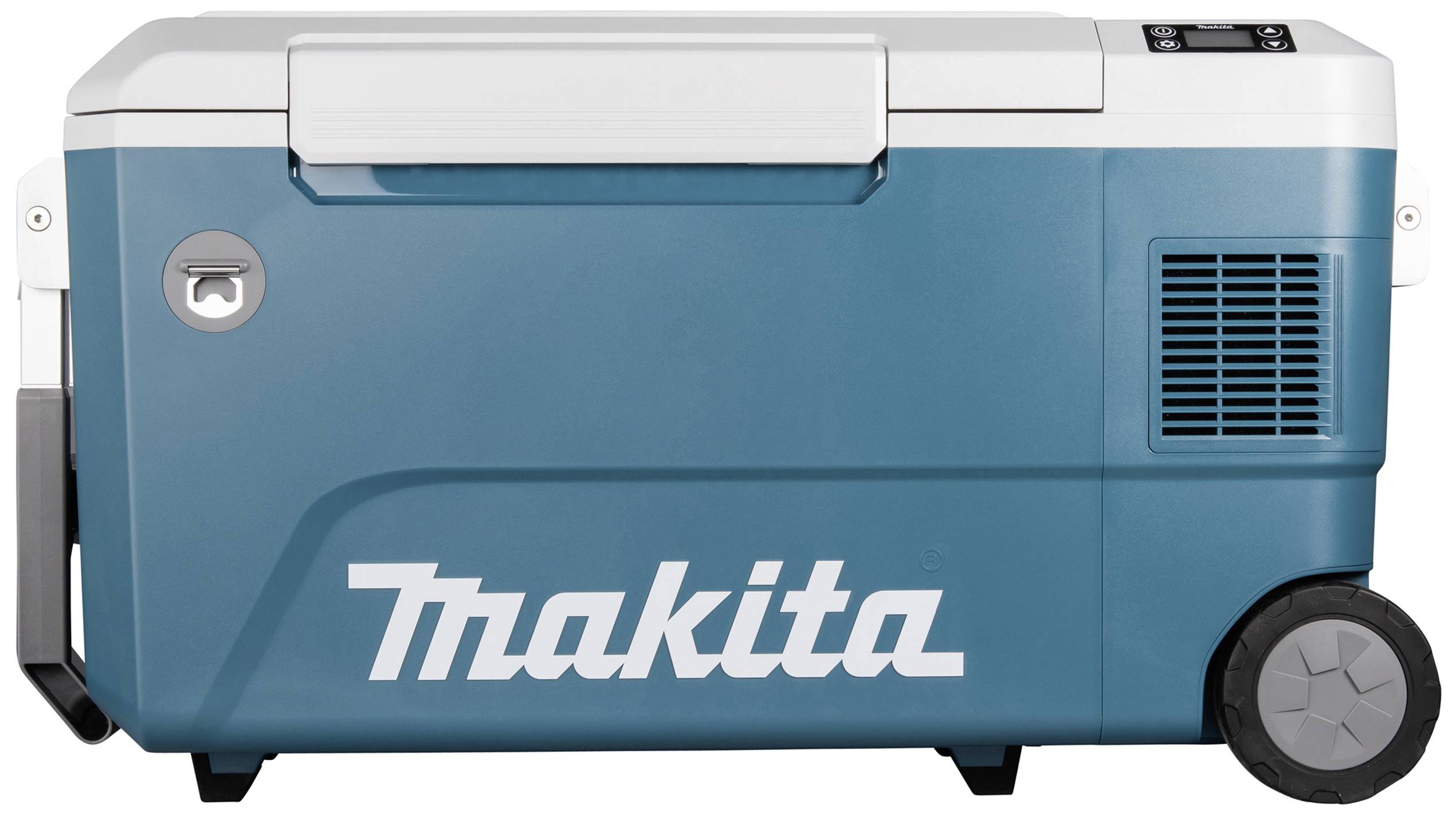 Makita CW002GZ01 Akku-Kühlbox & Heizbox 12 V/DC, 18 V/DC, 40 V/DC, 240 V/AC Türkis, Weiß 50l -18°C