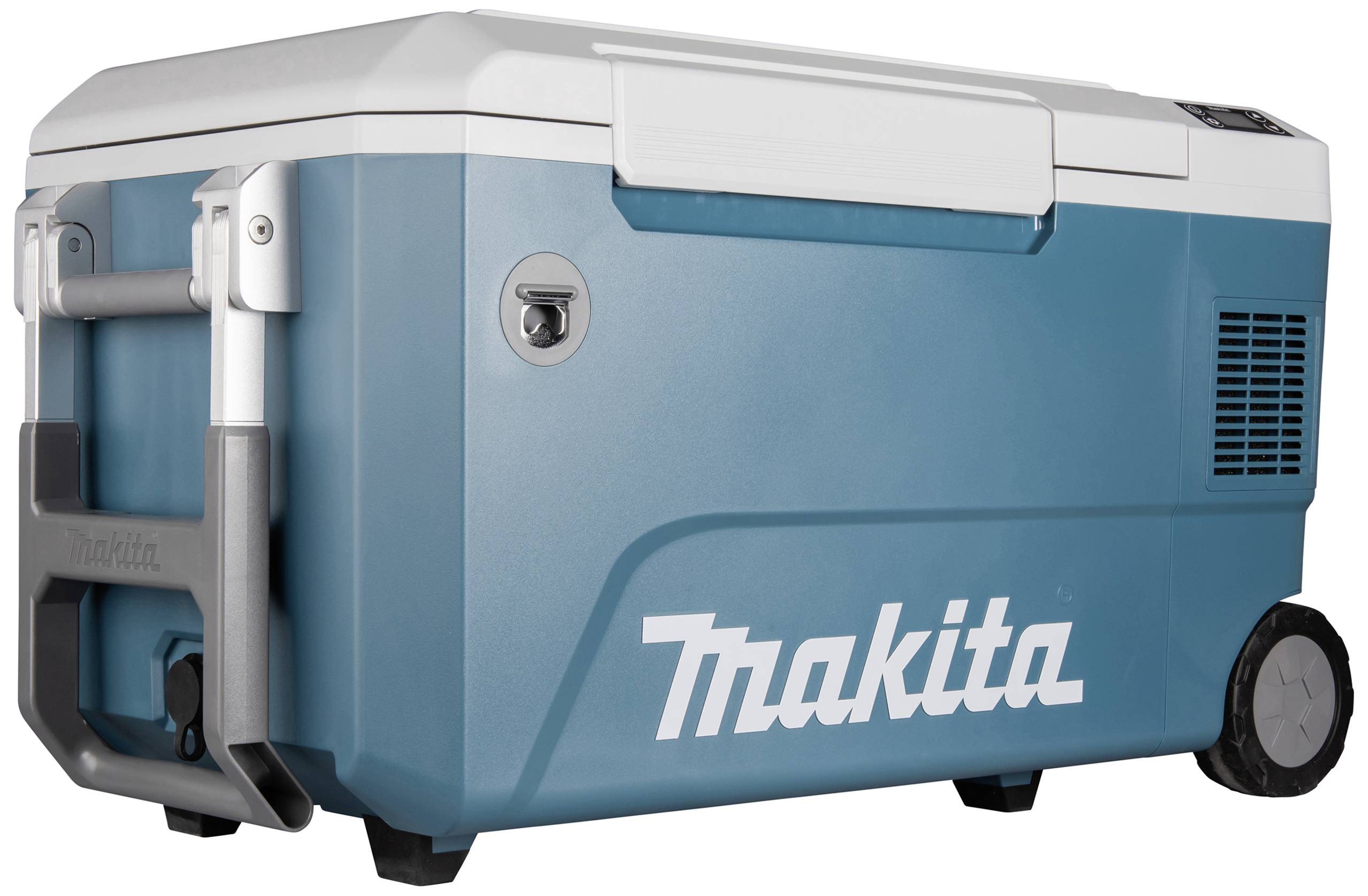 Makita CW002GZ01 Akku-Kühlbox & Heizbox 12 V/DC, 18 V/DC, 40 V/DC, 240 V/AC Türkis, Weiß 50l -18°C