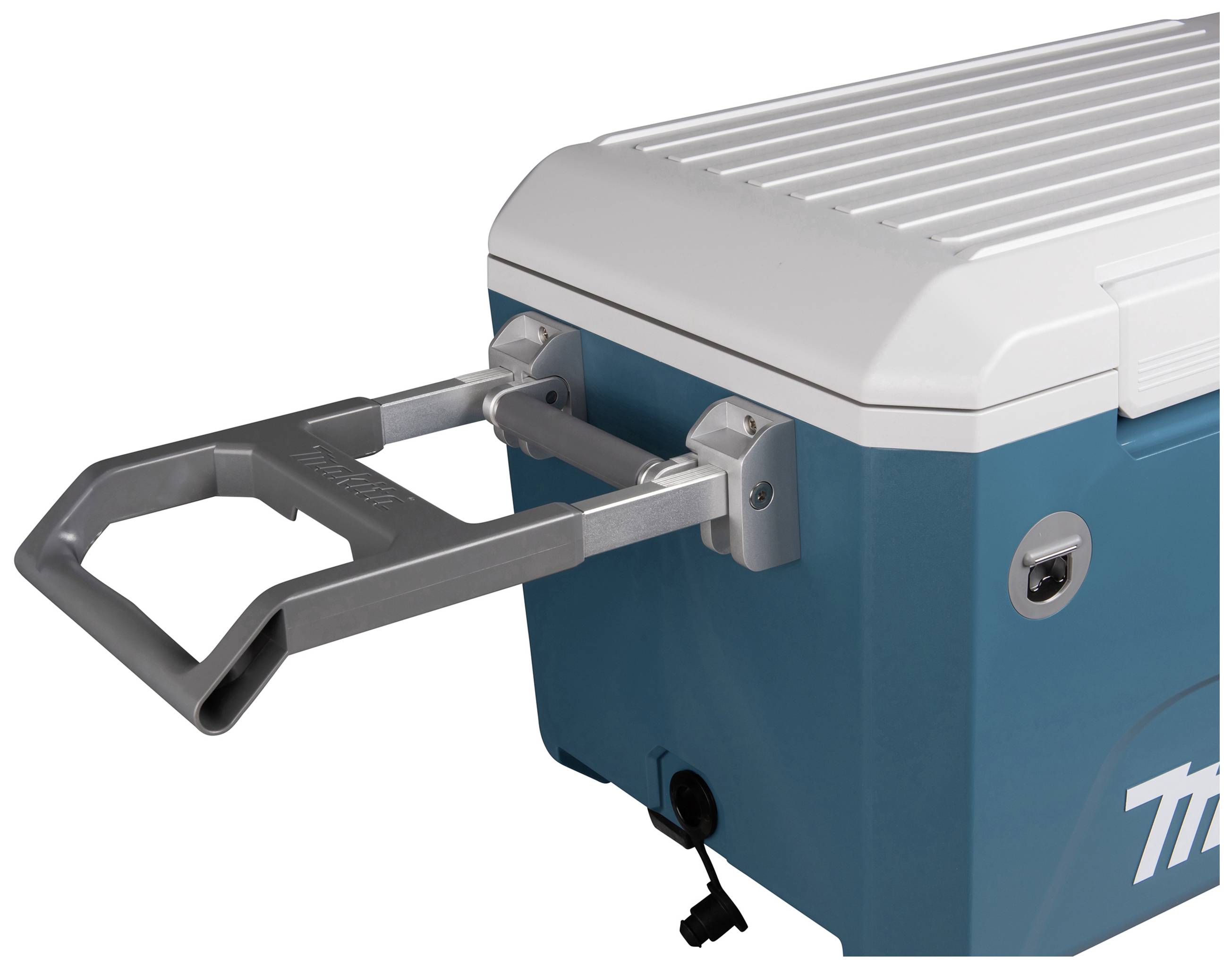 Makita CW002GZ01 Akku-Kühlbox & Heizbox 12 V/DC, 18 V/DC, 40 V/DC, 240 V/AC Türkis, Weiß 50l -18°C