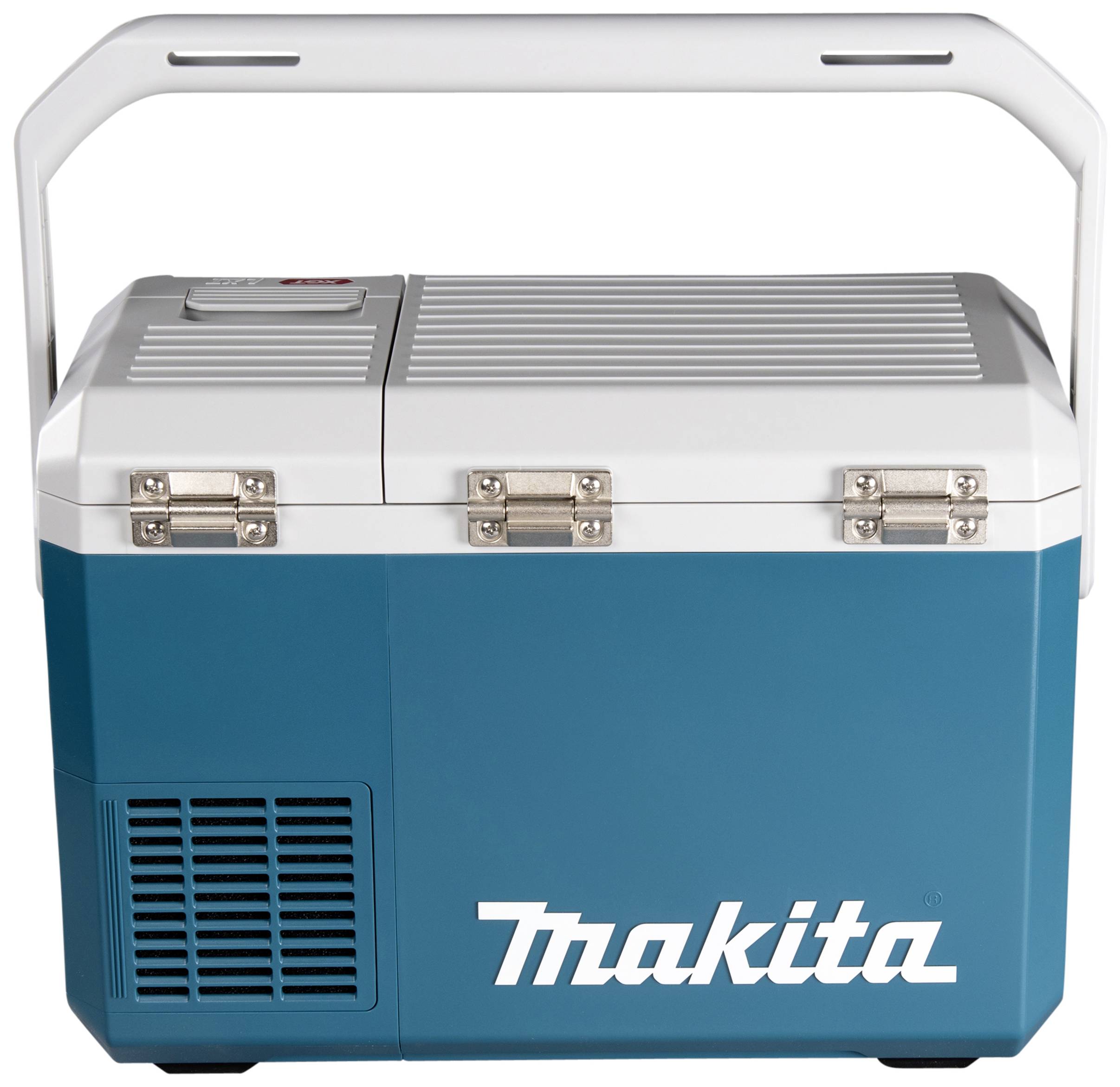 Makita CW003GZ01 Akku-Kühlbox & Heizbox 12 V/DC, 24 V/DC, 100 V/AC, 240 V/AC Türkis, Weiß 7l -18°C