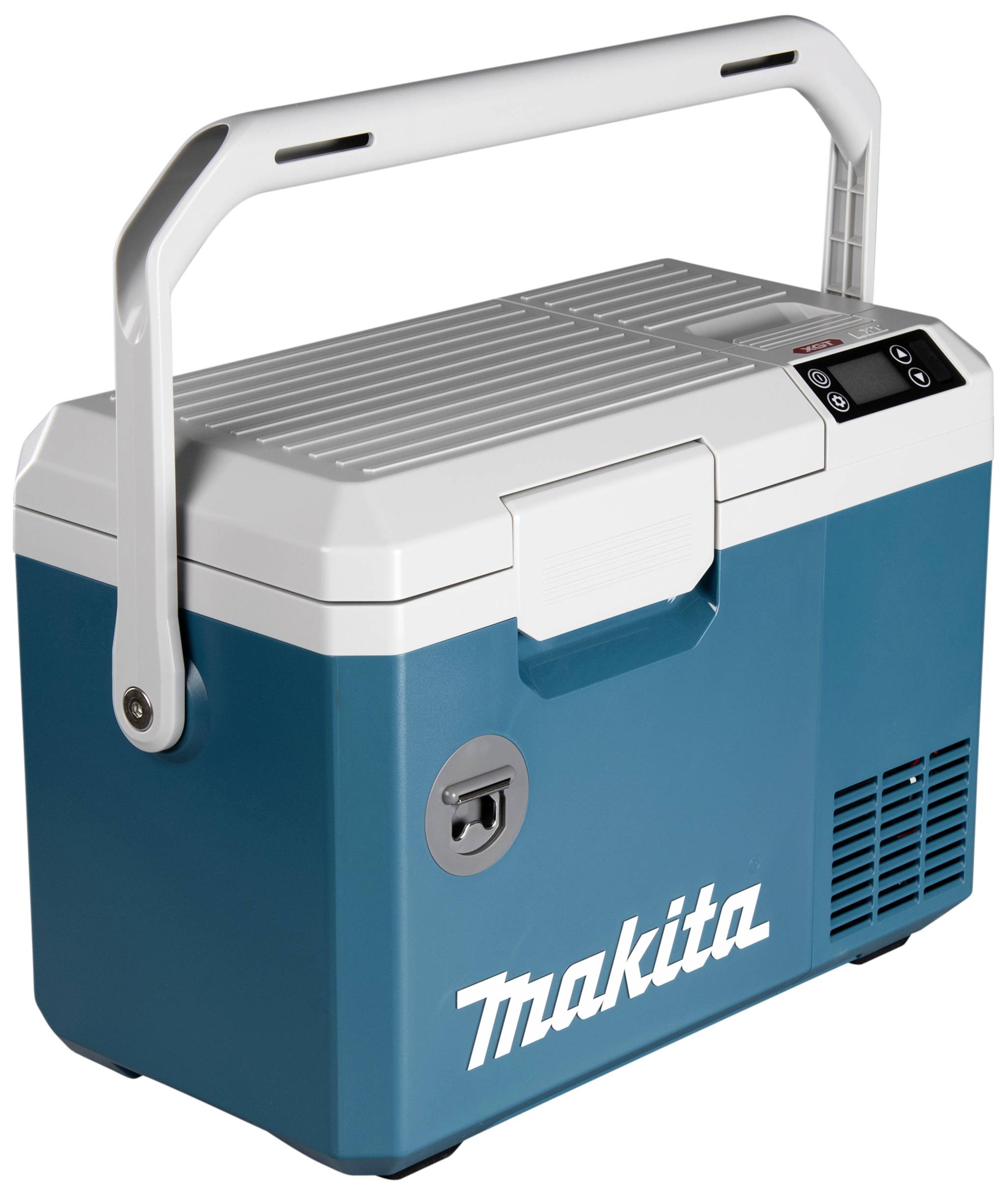 Makita CW003GZ01 Akku-Kühlbox & Heizbox 12 V/DC, 24 V/DC, 100 V/AC, 240 V/AC Türkis, Weiß 7l -18°C