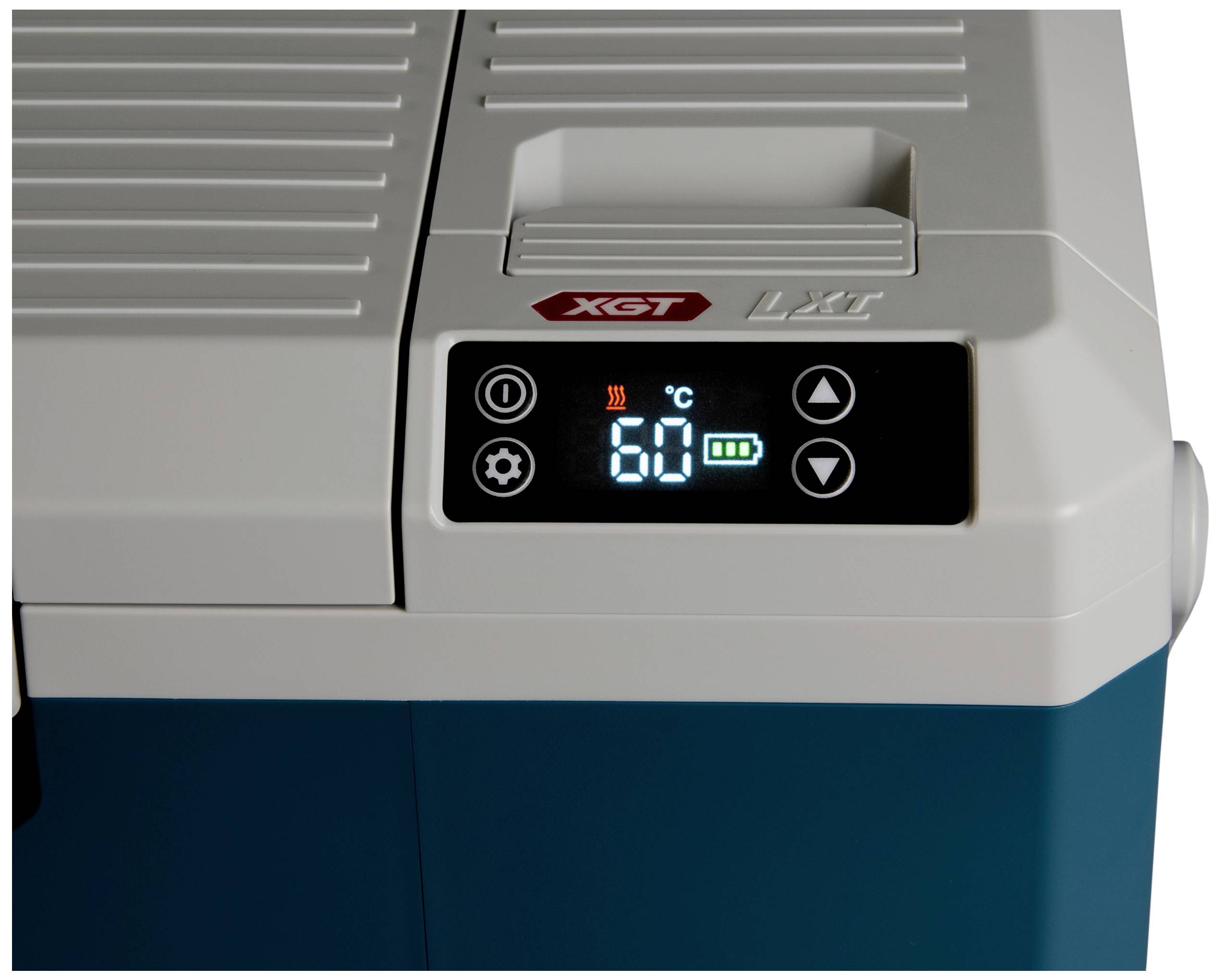 Makita CW003GZ01 Akku-Kühlbox & Heizbox 12 V/DC, 24 V/DC, 100 V/AC, 240 V/AC Türkis, Weiß 7l -18°C