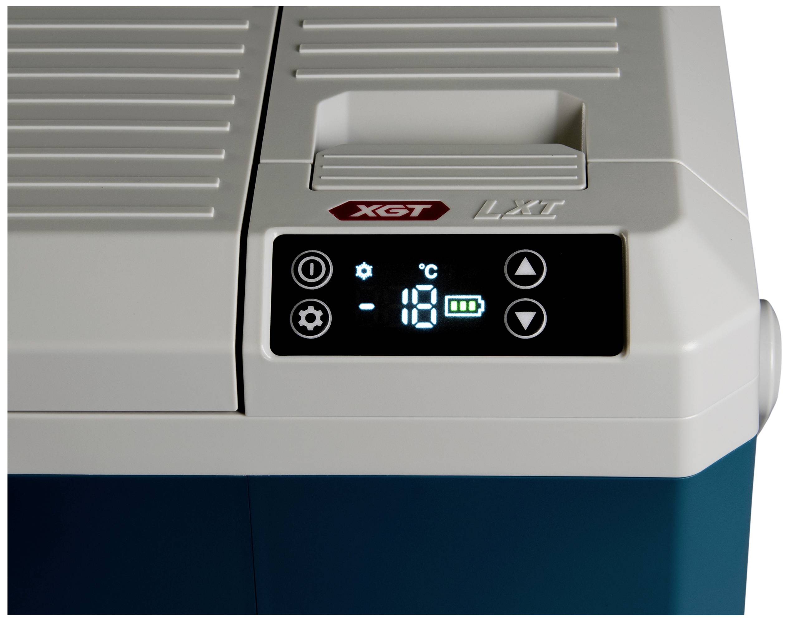 Makita CW003GZ01 Akku-Kühlbox & Heizbox 12 V/DC, 24 V/DC, 100 V/AC, 240 V/AC Türkis, Weiß 7l -18°C