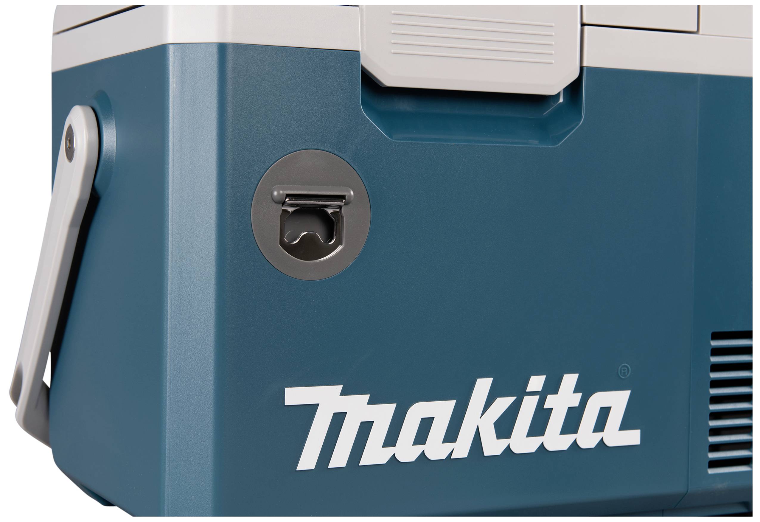 Makita CW003GZ01 Akku-Kühlbox & Heizbox 12 V/DC, 24 V/DC, 100 V/AC, 240 V/AC Türkis, Weiß 7l -18°C