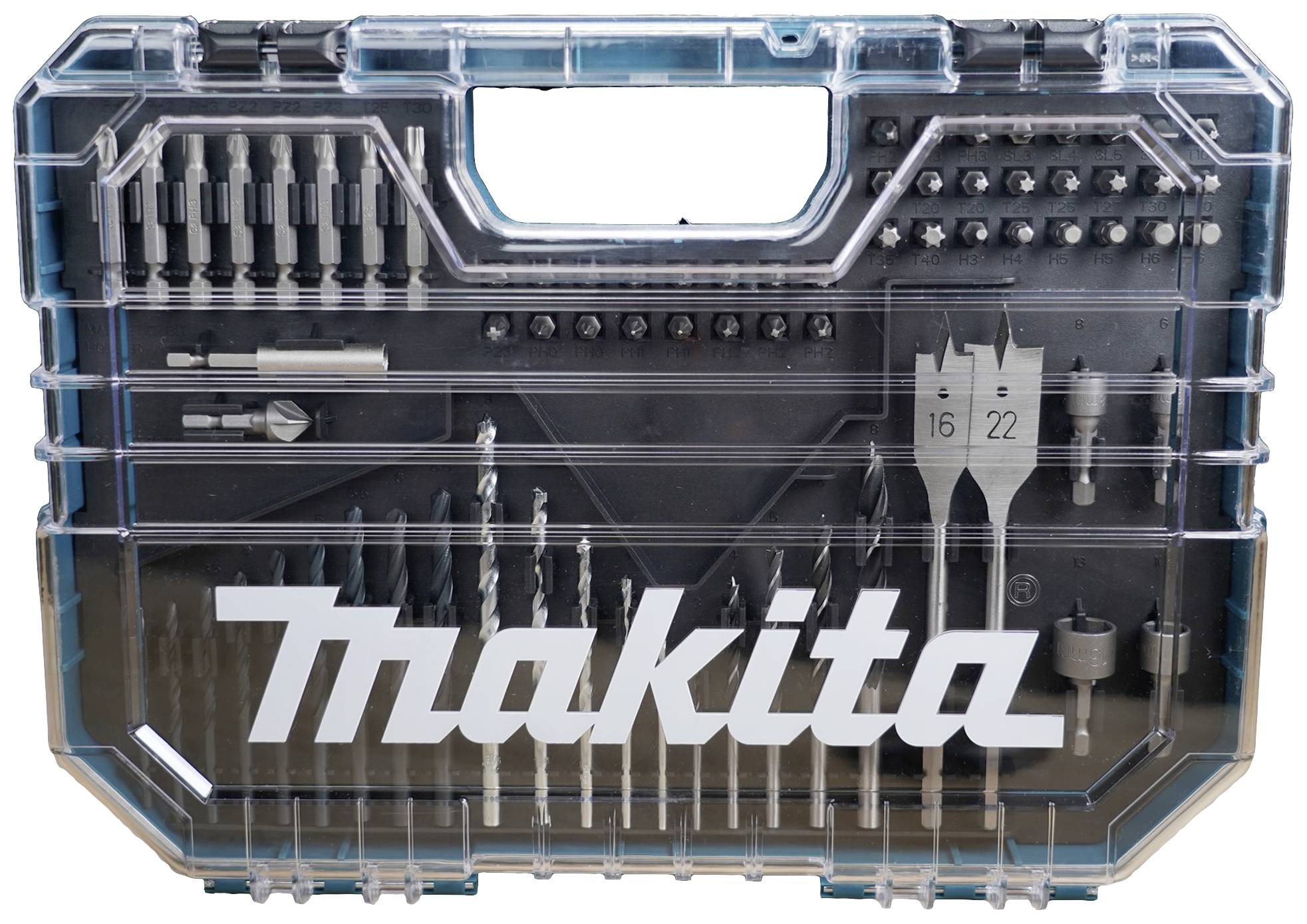 Makita E-16988 75teilig Bohrer- und Bit-Sortiment