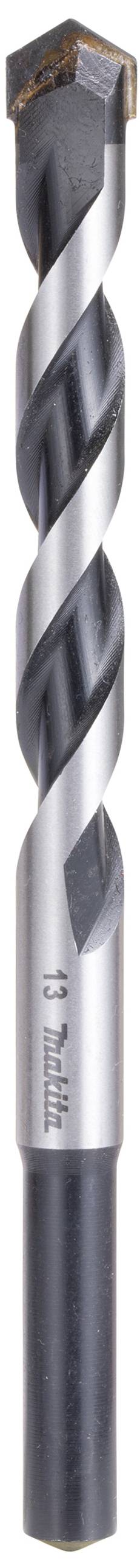 Ein silber-grauer Bohrer mit spiralförmigem Design und scharfer Spitze, geeignet zum Bohren in Metall oder Holz.
