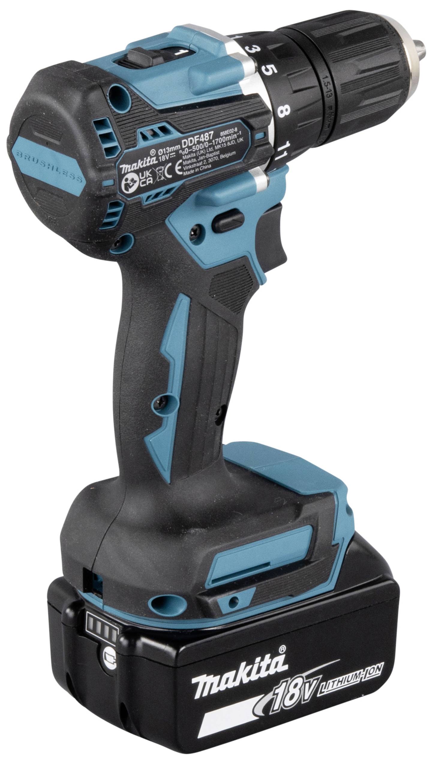 Makita DDF487RFE3 Akku-Bohrschrauber 18 V 3.0 Ah Li-Ion