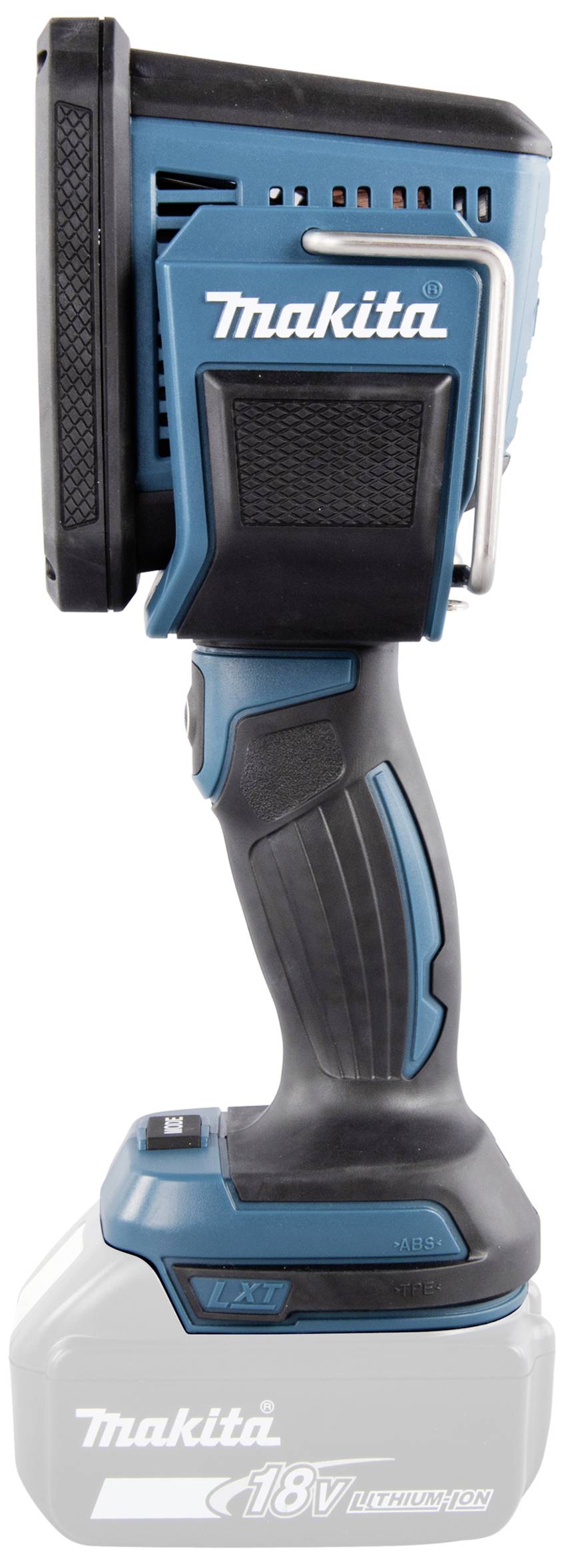 Ein kabelloser, blauer Makita-Akkuschrauber mit 18V Lithium-Ionen-Akku, geeignet für Heimwerker- und Profi-Anwendungen.