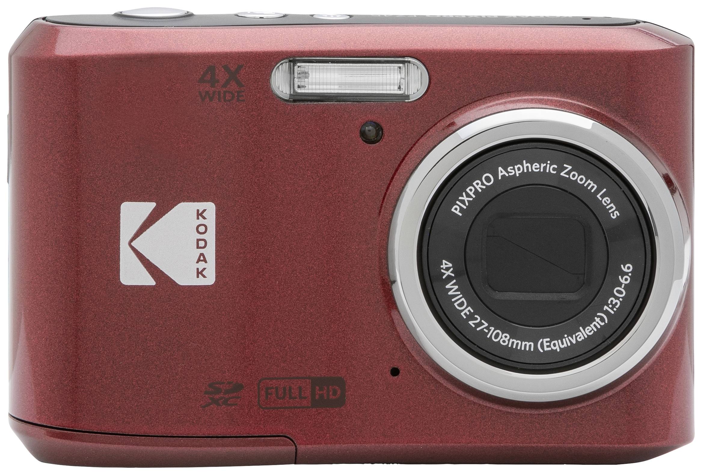 Kodak Pixpro FZ45 Friendly Zoom Digitalkamera 16 Megapixel Opt. Zoom: 4 x Rot Full HD Video, HDR-Video, Integrierter Akku
