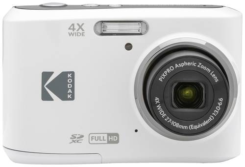 Kodak Pixpro FZ45 Friendly Zoom Digitalkamera 16 Megapixel Opt. Zoom: 4 x Weiß Full HD Video, HDR-V