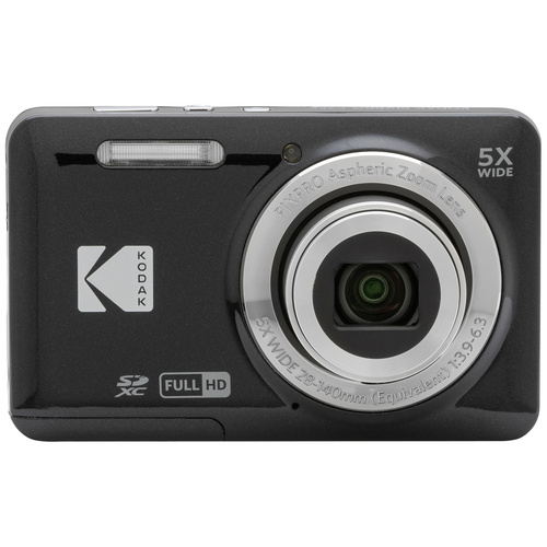 Kodak Pixpro FZ55 Friendly Zoom Digitalkamera 16 Megapixel Opt. Zoom: 5 x Schwarz Full HD Video, HD