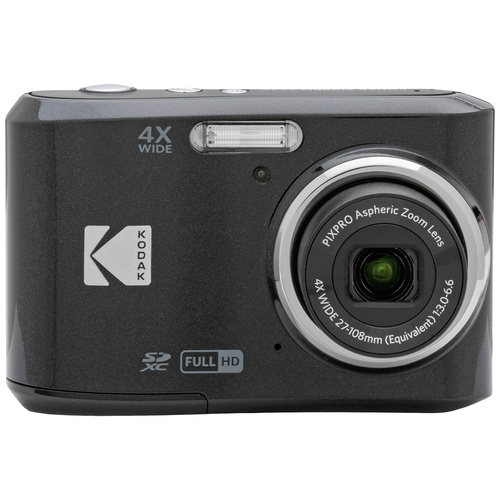 Kodak Pixpro FZ45 Friendly Zoom Digitalkamera 16 Megapixel Opt. Zoom: 4 x Schwarz Full HD Video, HD