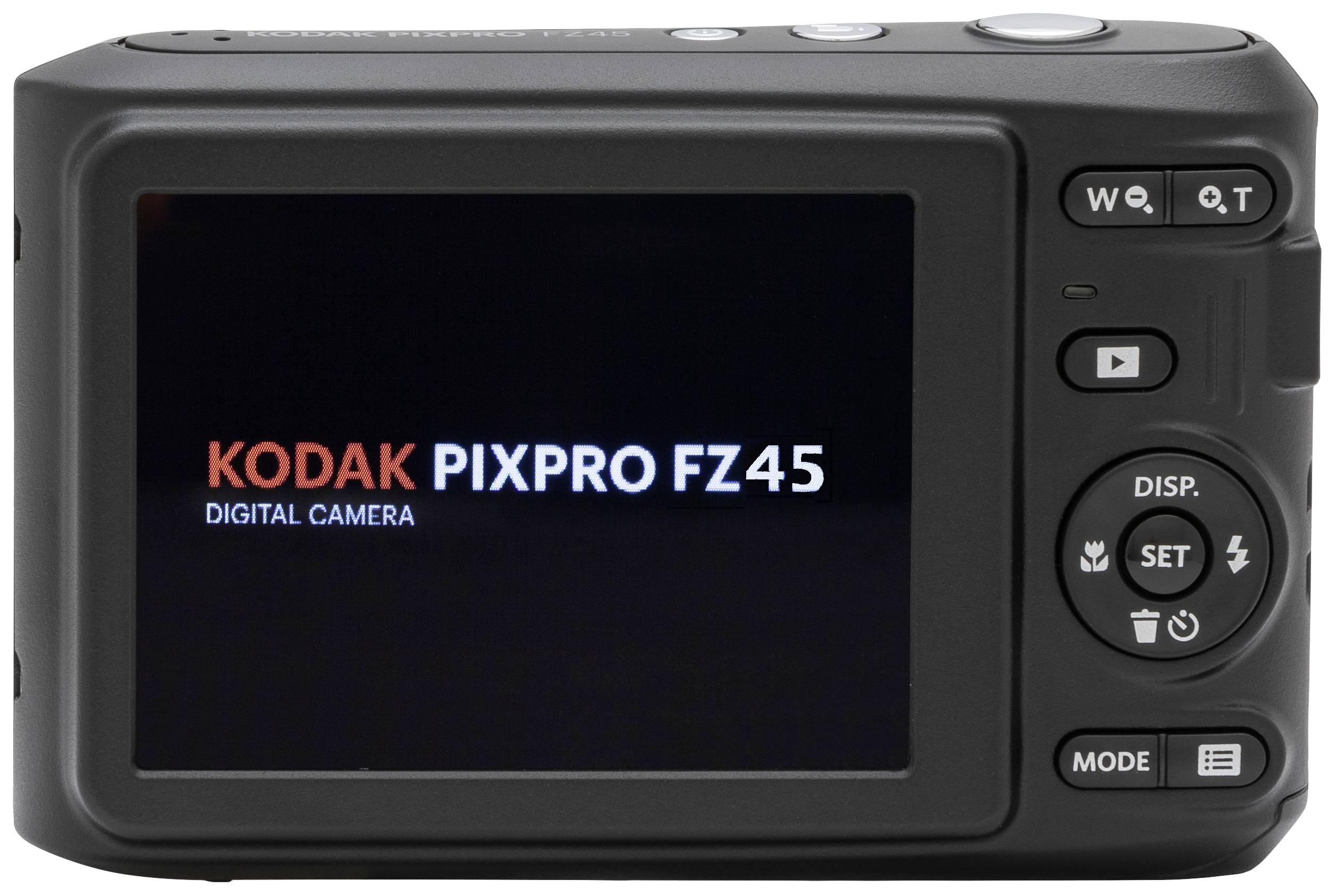 Kodak Pixpro FZ45 Friendly Zoom Digitalkamera 16 Megapixel Opt. Zoom: 4 x Schwarz Full HD Video, HDR-Video