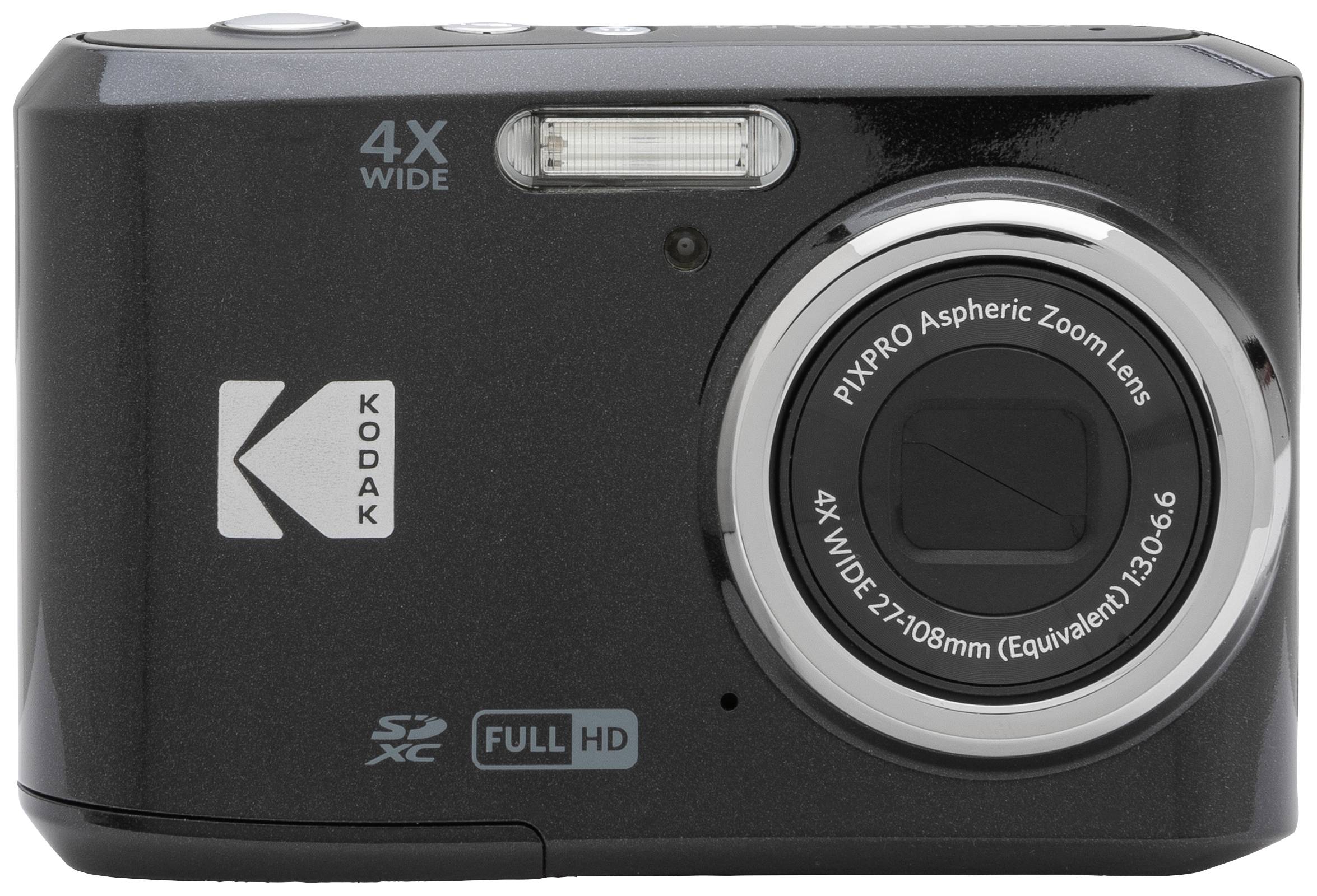 Kodak Pixpro FZ45 Friendly Zoom Digitalkamera 16 Megapixel Opt. Zoom: 4 x Schwarz Full HD Video, HDR-Video