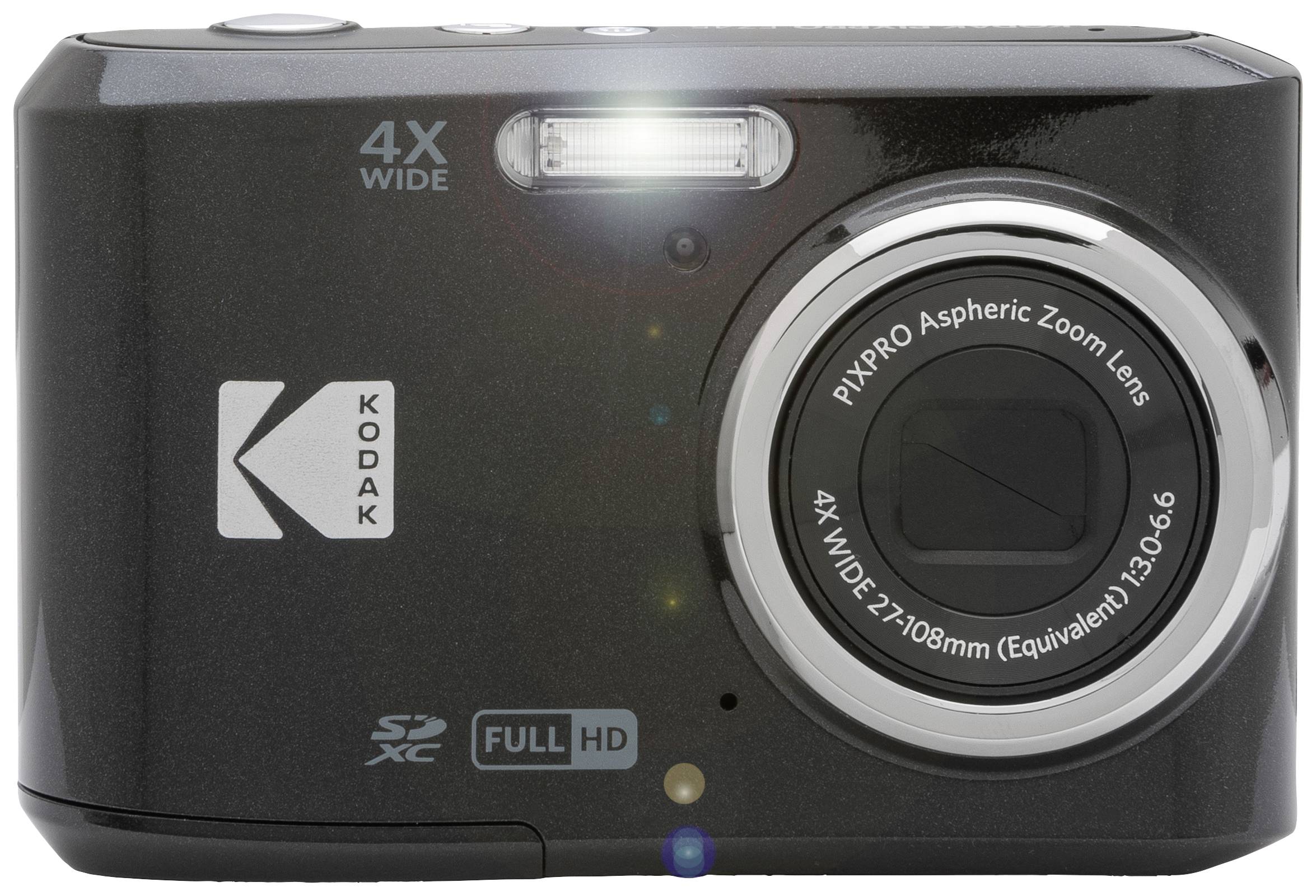 Kodak Pixpro FZ45 Friendly Zoom Digitalkamera 16 Megapixel Opt. Zoom: 4 x Schwarz Full HD Video, HDR-Video