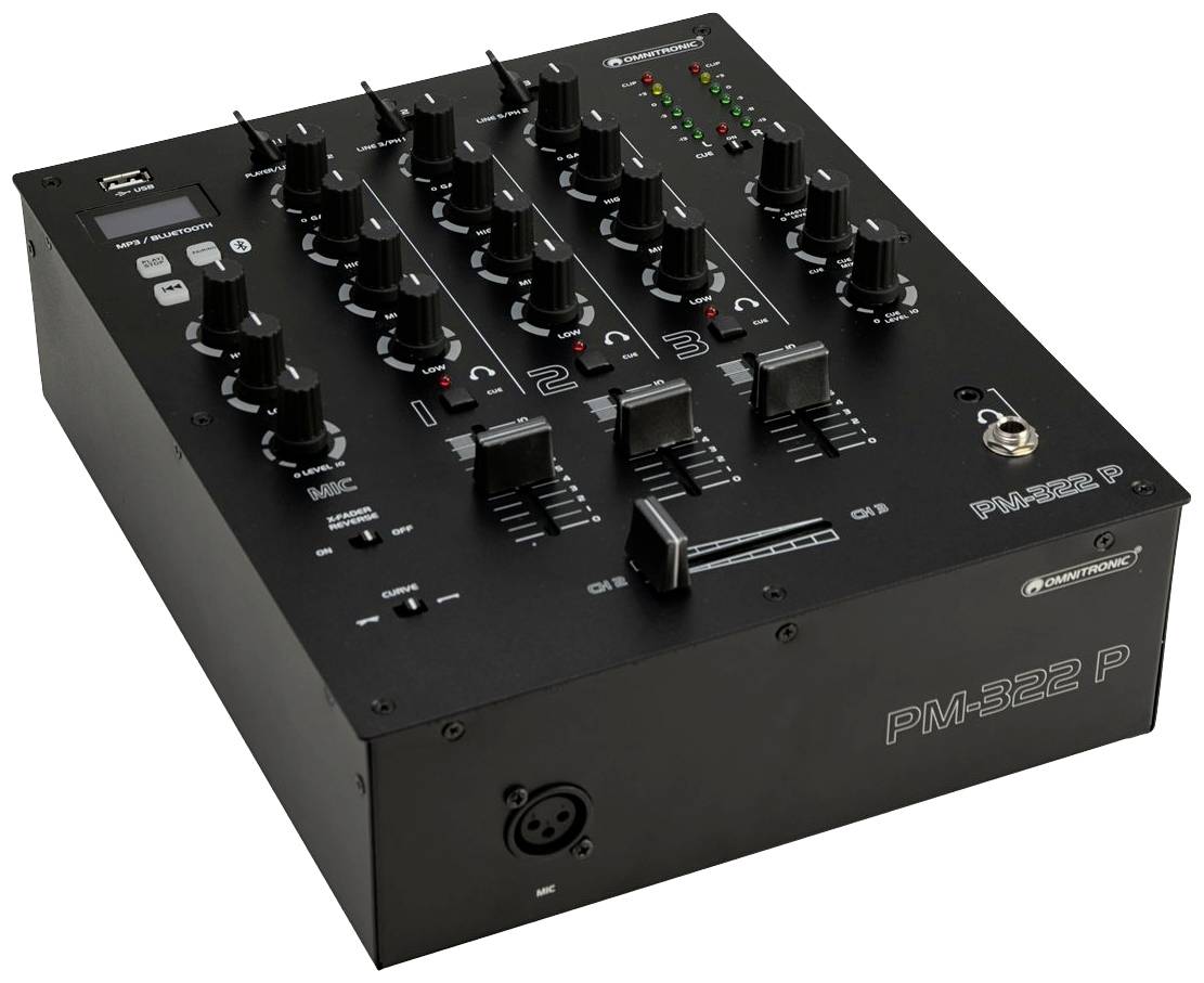 Omnitronic PM-322P DJ Mixer