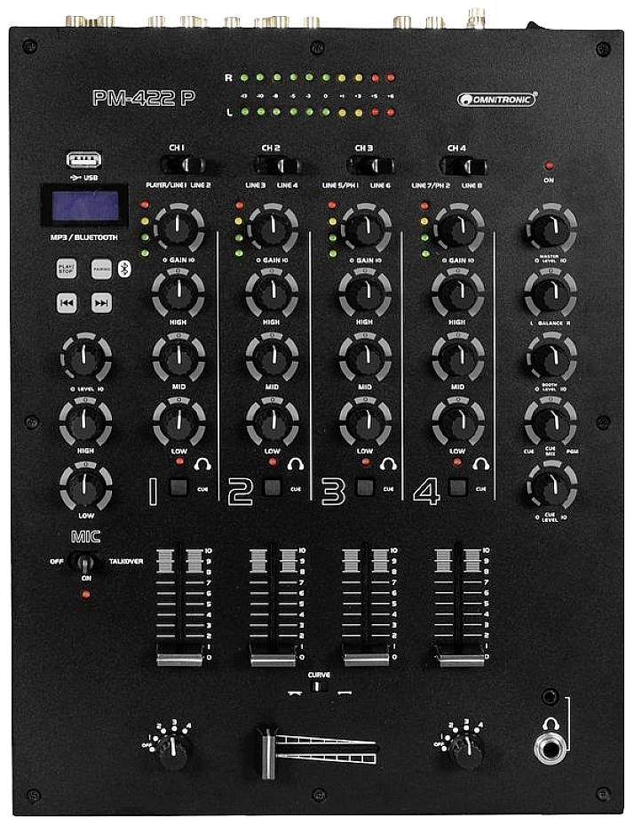 Omnitronic PM-422P DJ Mixer