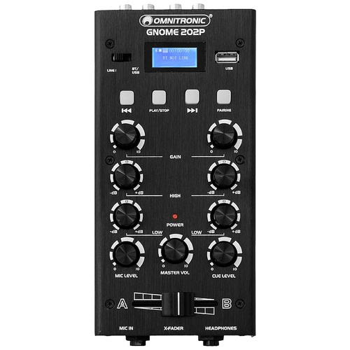 Omnitronic GNOME-202P DJ Mixer