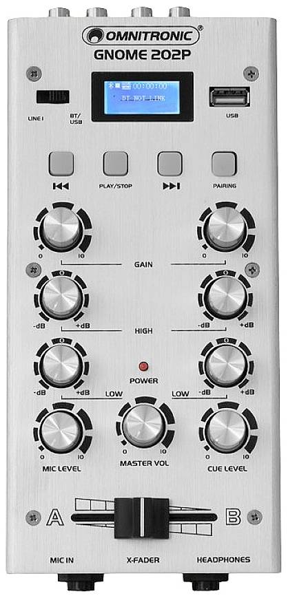 Omnitronic GNOME-202P DJ Mixer