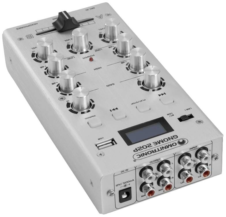 Omnitronic GNOME-202P DJ Mixer