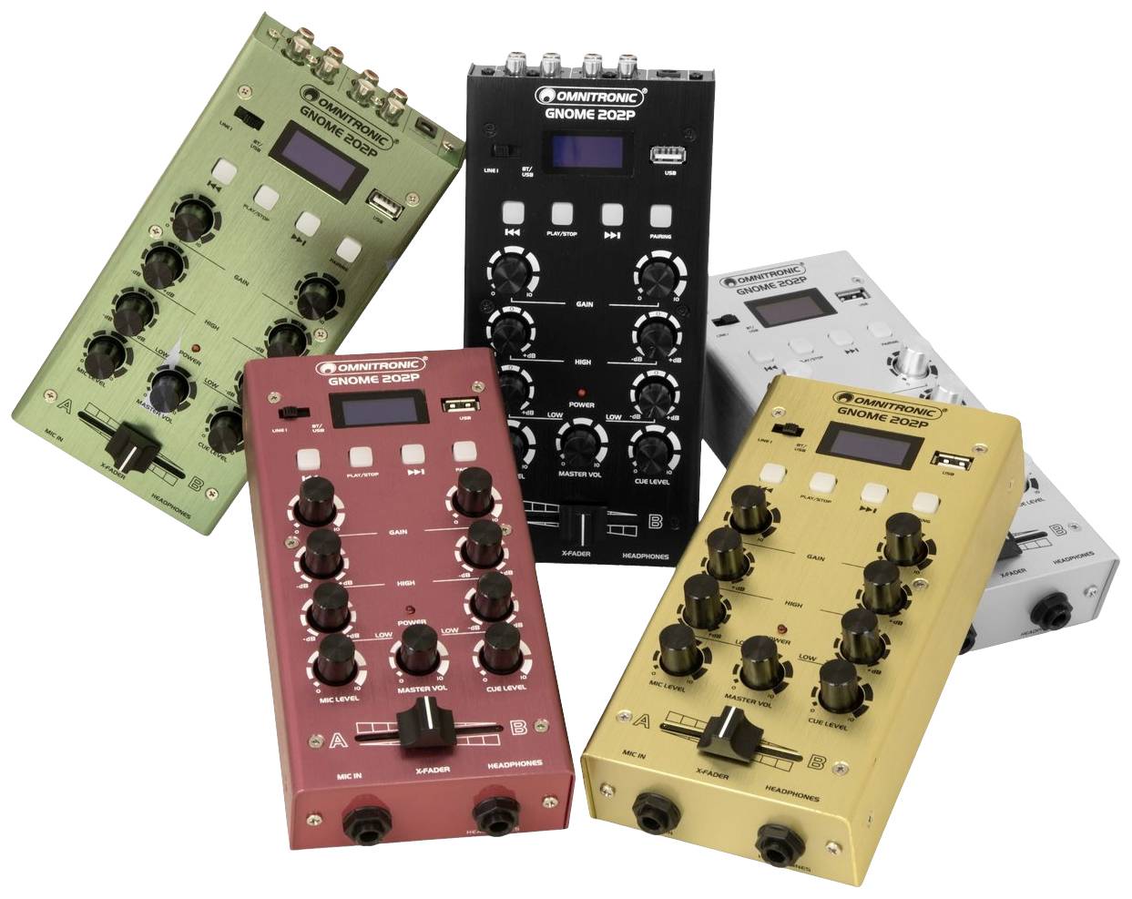 Omnitronic GNOME-202P DJ Mixer