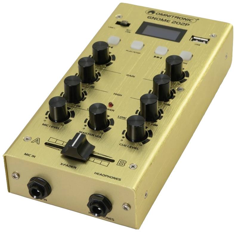 Omnitronic GNOME-202P DJ Mixer