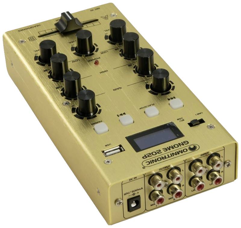Omnitronic GNOME-202P DJ Mixer