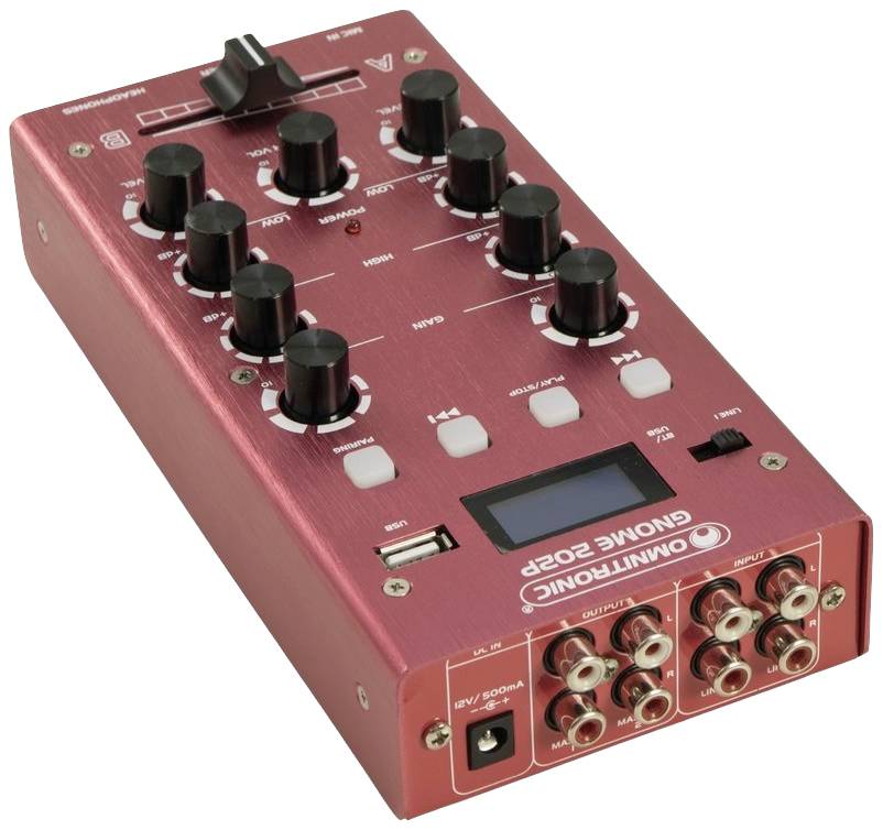 Omnitronic GNOME-202P DJ Mixer