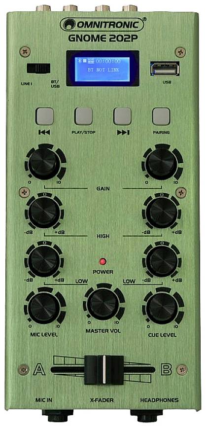 Omnitronic GNOME-202P DJ Mixer