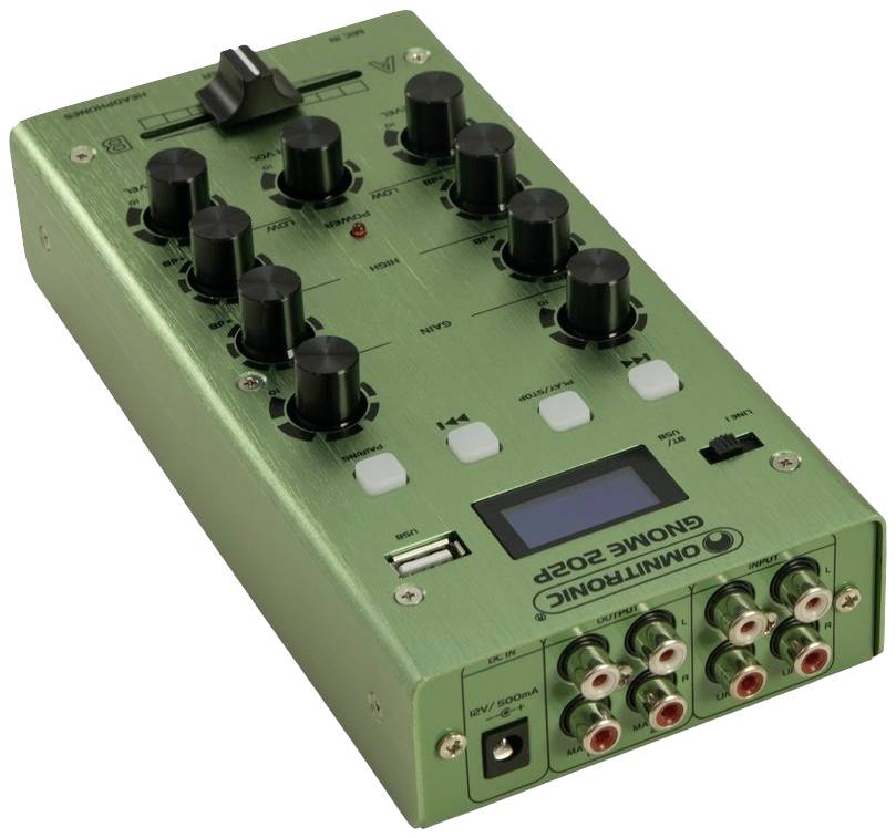 Omnitronic GNOME-202P DJ Mixer