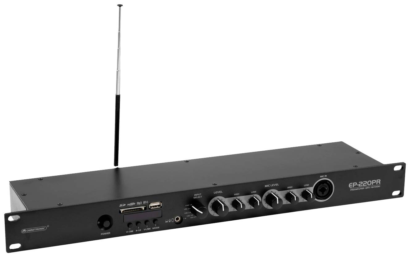 Omnitronic EP-220PR ELA-Vorverstärker