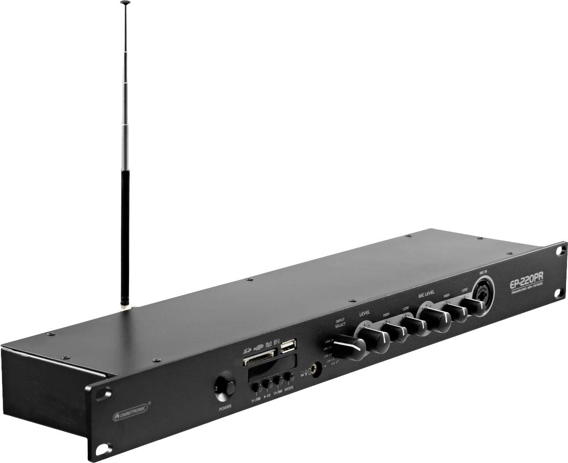 Omnitronic EP-220PR ELA-Vorverstärker