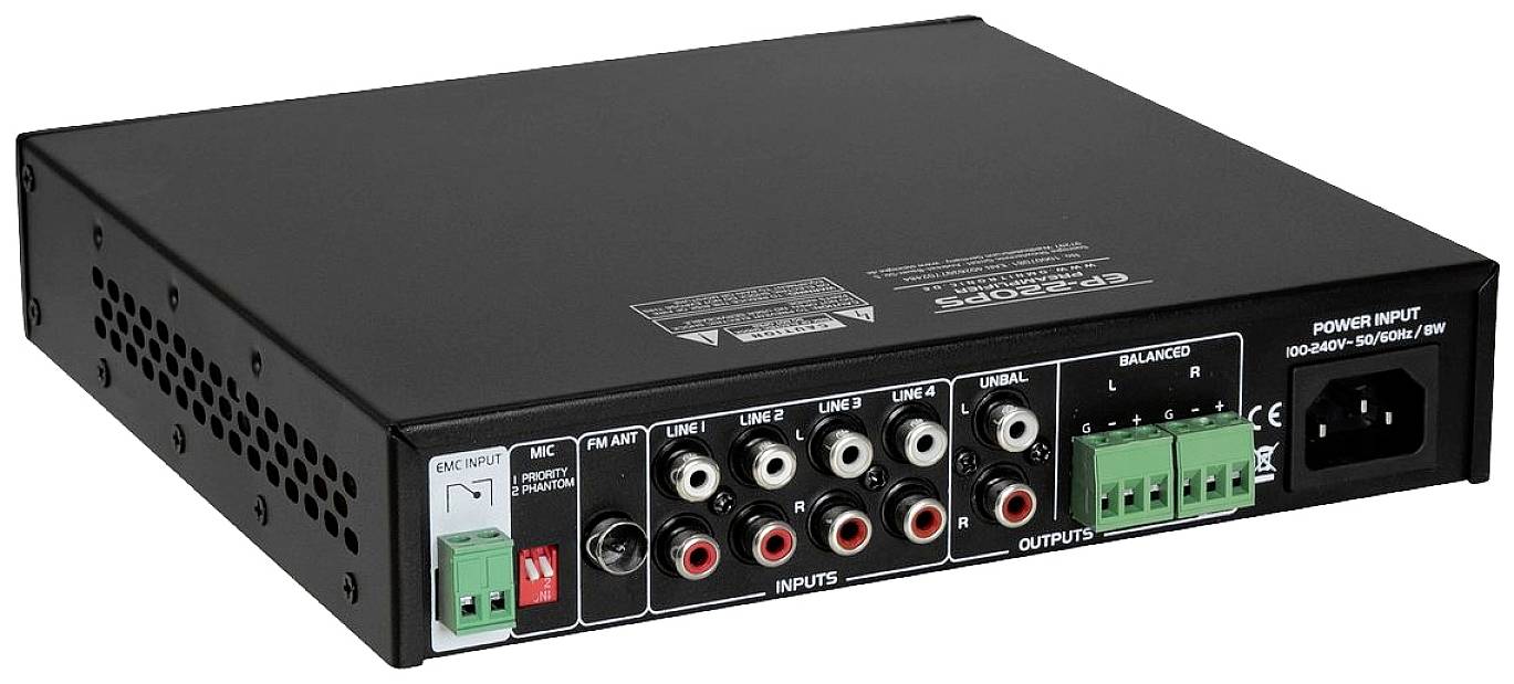 Omnitronic EP-220PS ELA-Vorverstärker