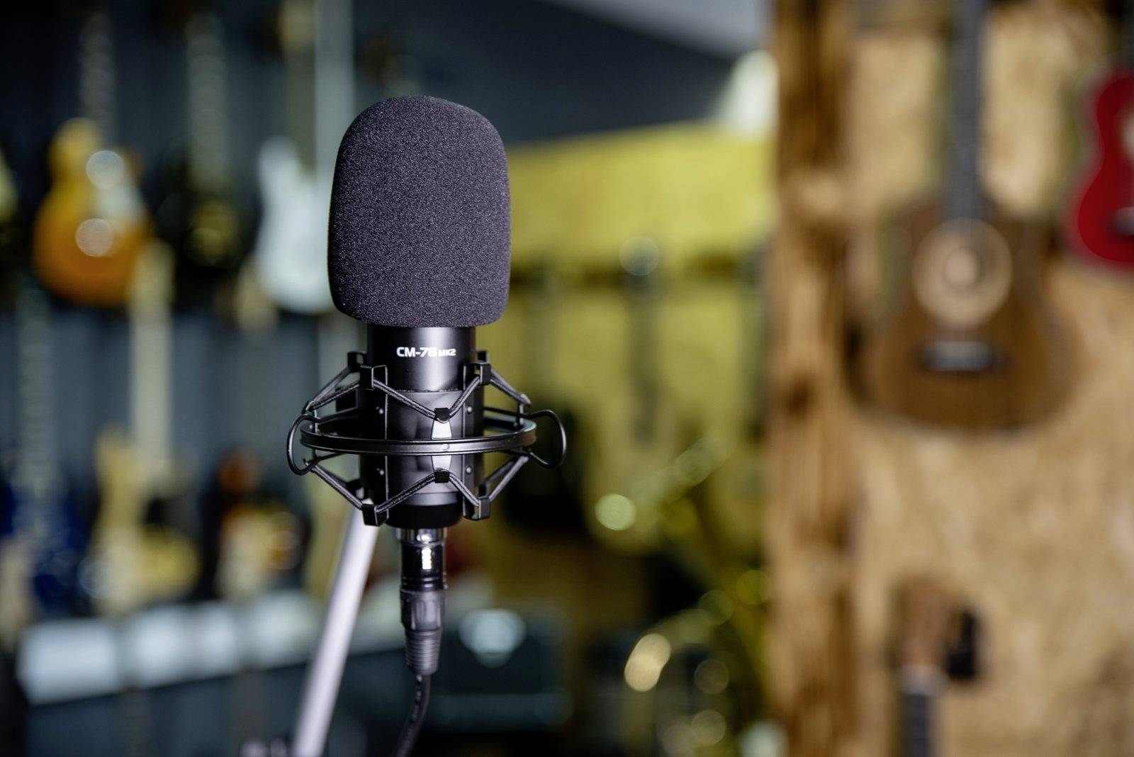 Omnitronic CM-78MK2 Stand Studiomikrofon Übertragungsart (Details):Kabelgebunden inkl. Windschutz XLR Kabelgebunden