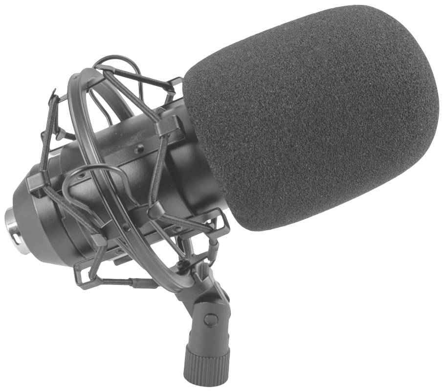 Omnitronic CM-78MK2 Stand Studiomikrofon Übertragungsart (Details):Kabelgebunden inkl. Windschutz XLR Kabelgebunden