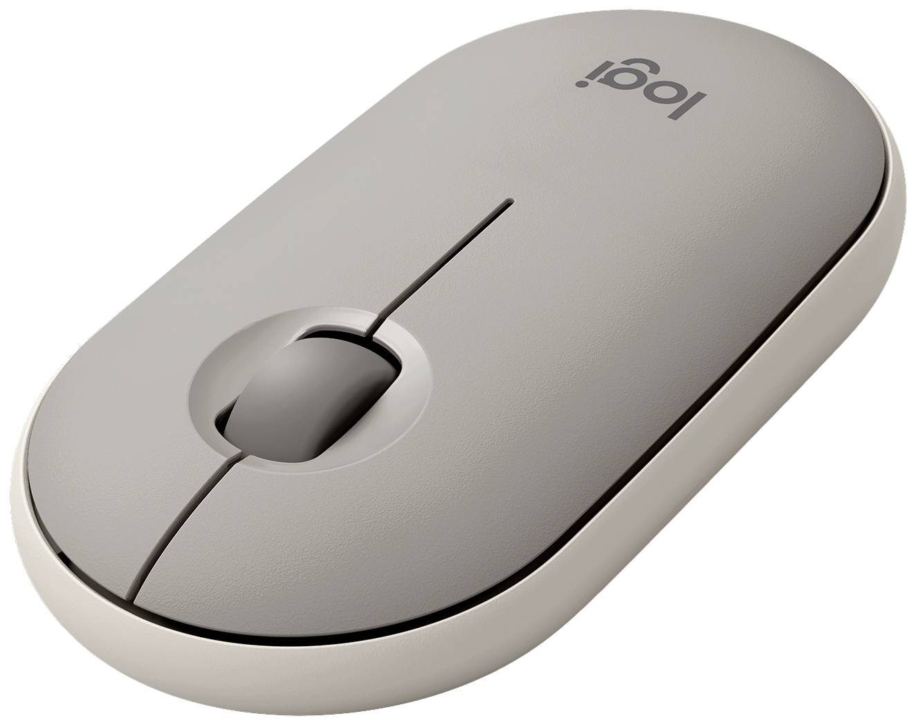 Logitech Pebble M350 Wireless Maus Kabellos Optisch Sand 3 Tasten 
