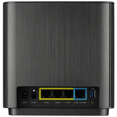 Asus ZenWiFi AX7800 (XT9) WLAN Router 2.4 GHz, 5 GHz, 5 GHz 7800 MBit/s Asus ZenWiFi AX7800 (XT9) WLAN Router 2.4 GHz, 5 GHz, 5 GHz 7800 MBit/s