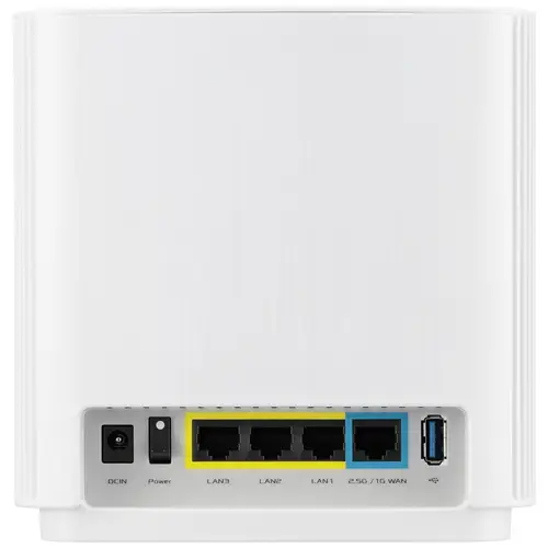 Asus ZenWiFi AX7800 (XT9) WLAN Router 2.4 GHz, 5 GHz, 5 GHz 7800 MBit/s Asus ZenWiFi AX7800 (XT9) WLAN Router 2.4 GHz, 5 GHz, 5 GHz 7800 MBit/s