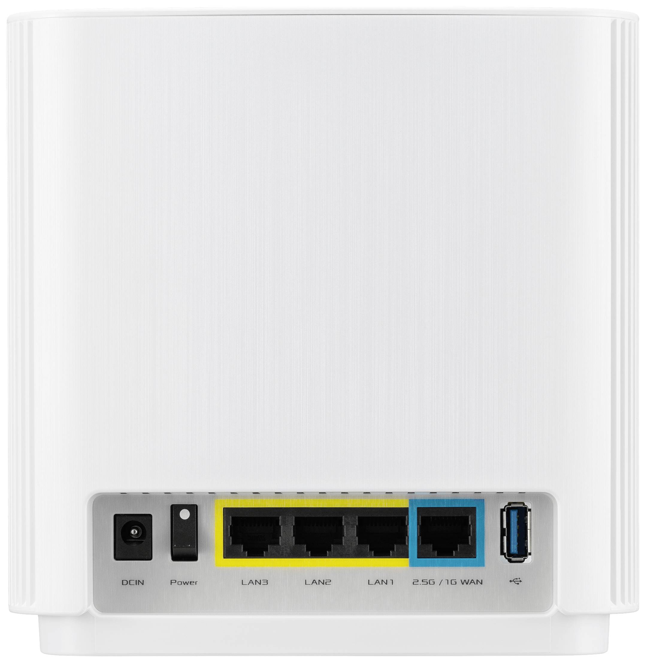Asus ZenWiFi AX7800 (XT9) WLAN Router 2.4 GHz, 5 GHz, 5 GHz 7800 MBit/s
