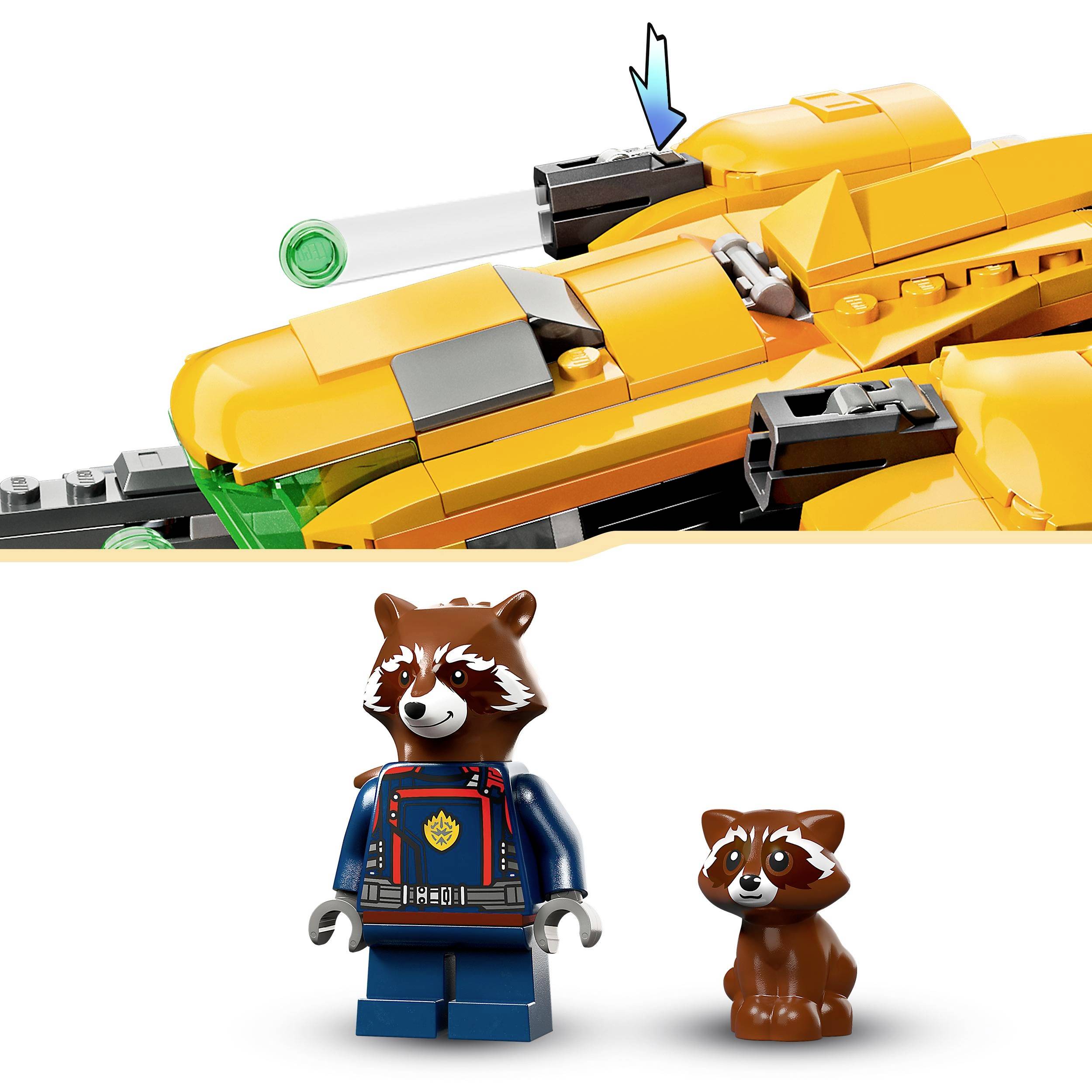 76254 LEGO® MARVEL SUPER HEROES Baby Rockets Schiff
