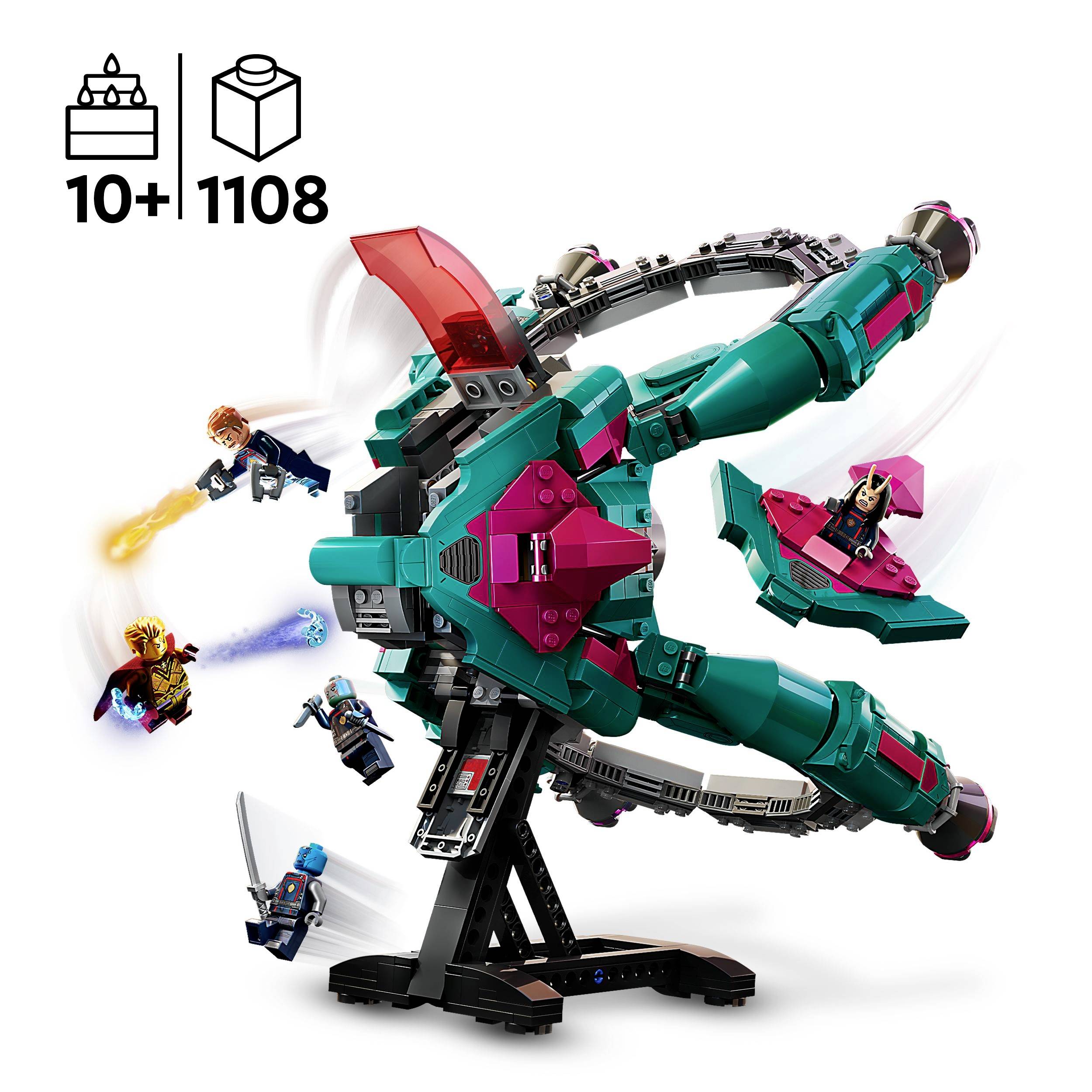 76255 LEGO® MARVEL SUPER HEROES Das neue Schiff der Guardians