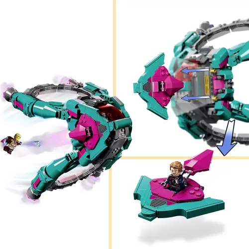 76255 LEGO® MARVEL SUPER HEROES Das neue Schiff der Guardians 76255 LEGO® MARVEL SUPER HEROES Das neue Schiff der Guardians