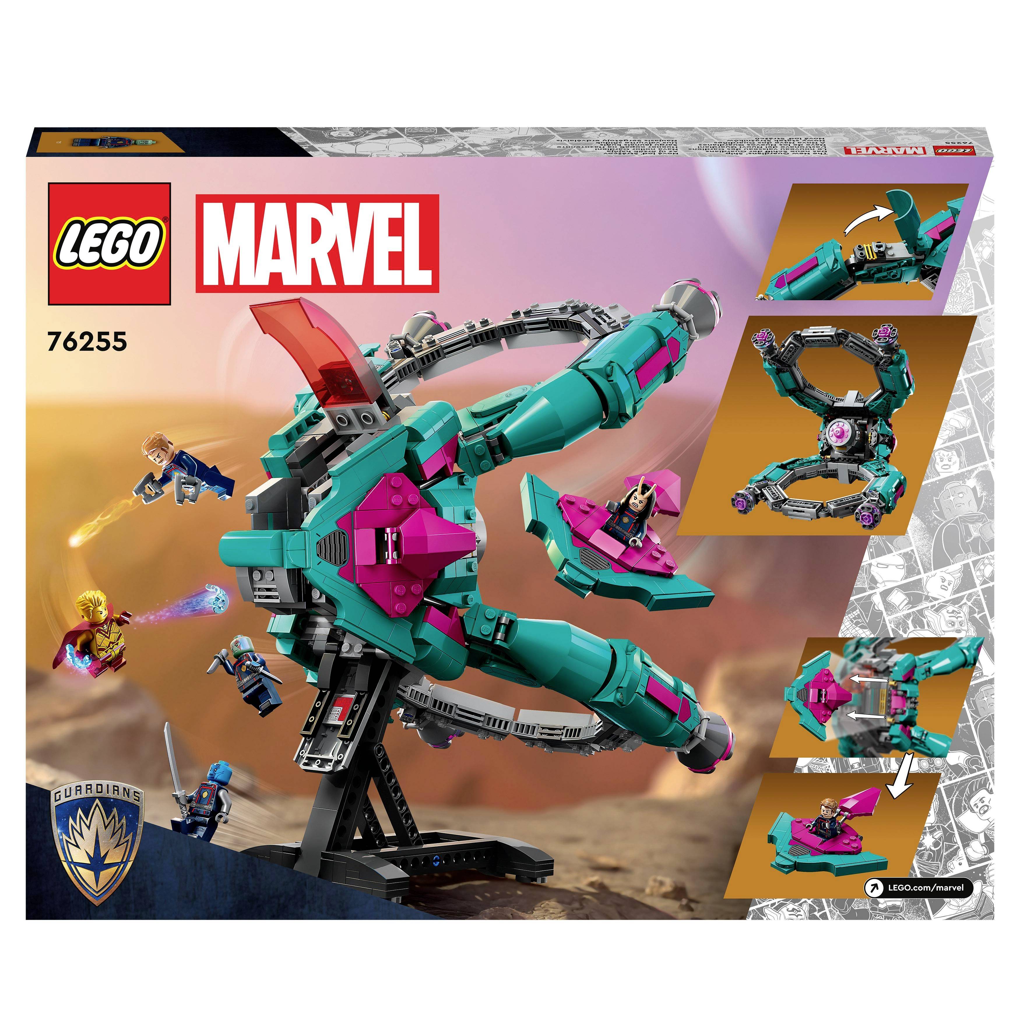 LEGO 76255 Marvel Das neue Schiff der Guardians