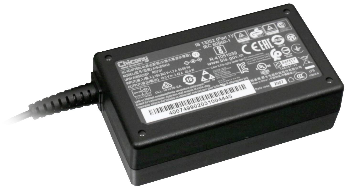 Medion 40074990, 40068634, 9NA0652158, FSP065-REB Notebook-Netzteil 65W 19V 3.42A