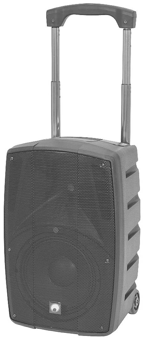 Omnitronic WAMS-10BT2 Mobiler PA Lautsprecher 25.4cm 10 Zoll akkubetrieben, netzbetrieben (Optional) 1St.
